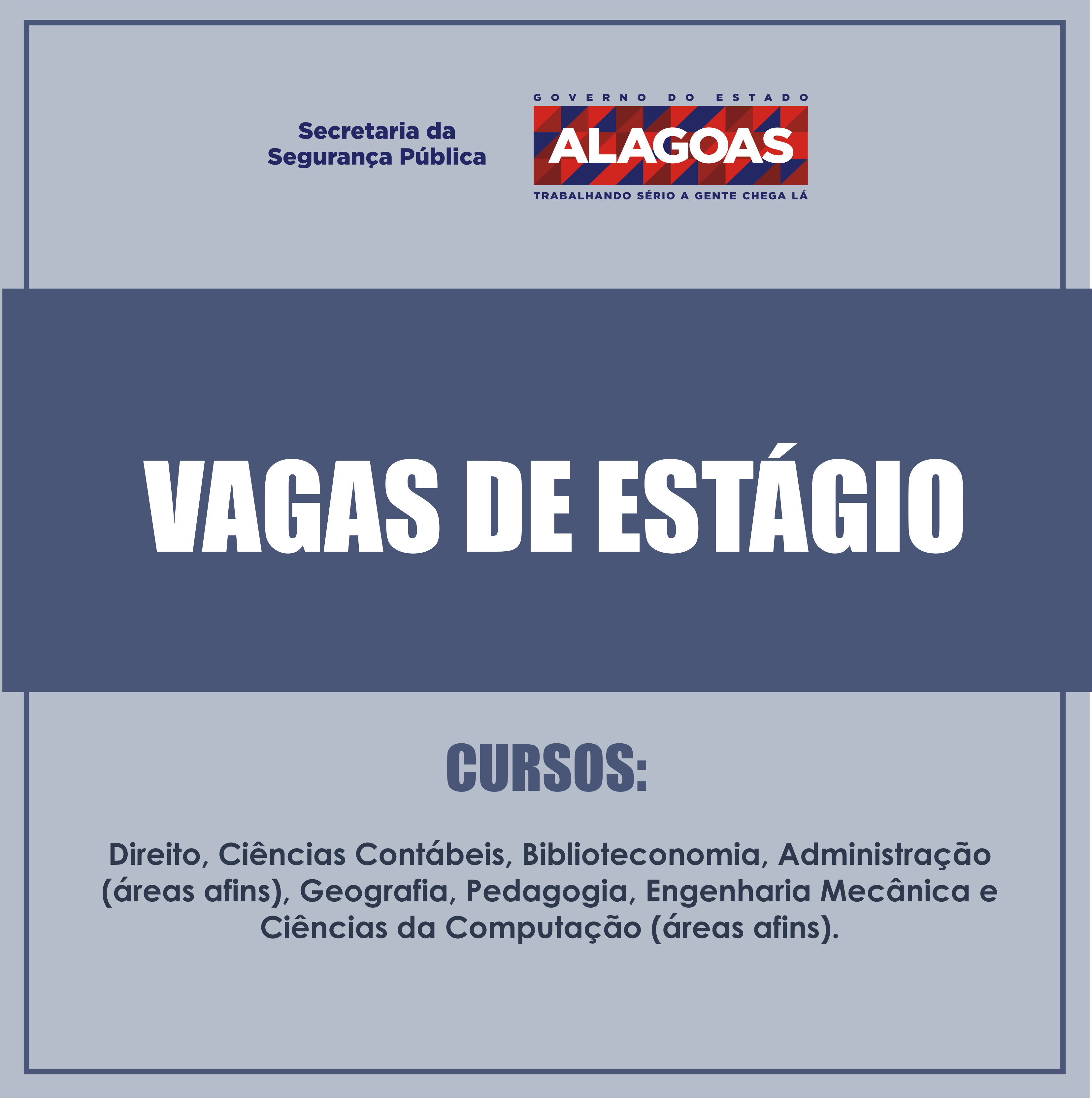 vagas diversas de estágios – Graduação em Direito