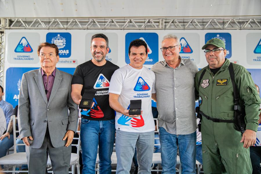 Comando de Aviação do Estado promove homenagens a personalidades que contribuíram com o trabalho especializado | Foto: Agência Alagoas