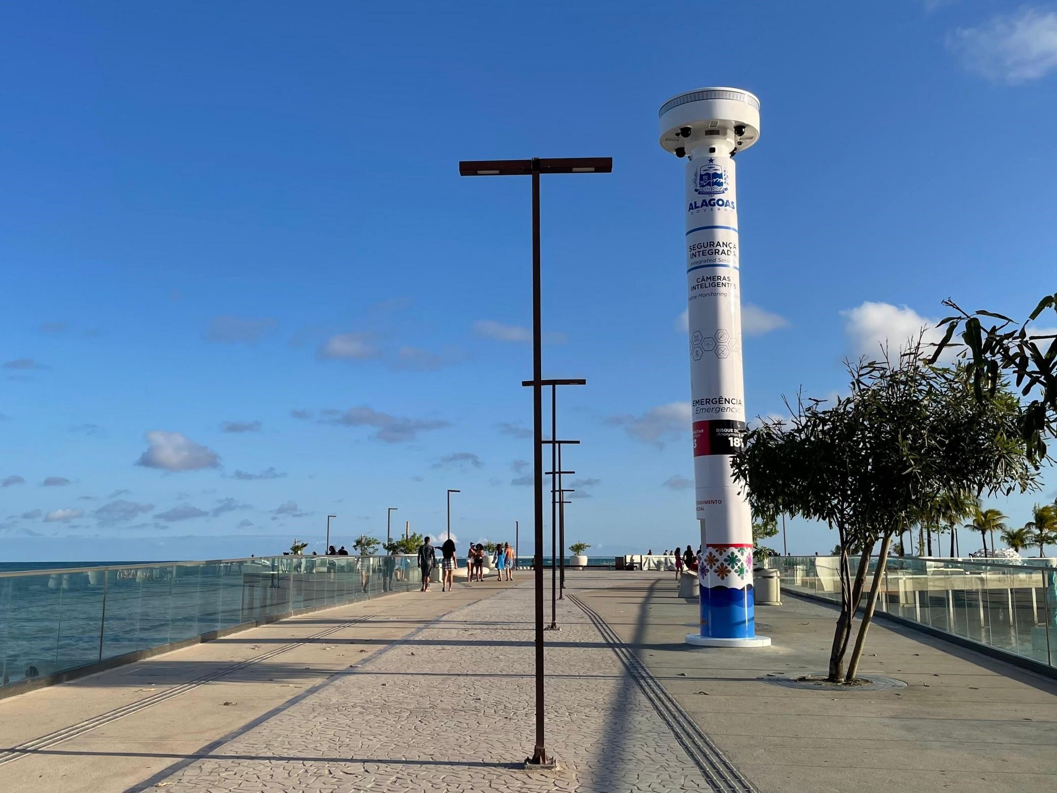 Justiça autoriza instalação de Totens de Videomonitoramento em espaços públicos de Maceió