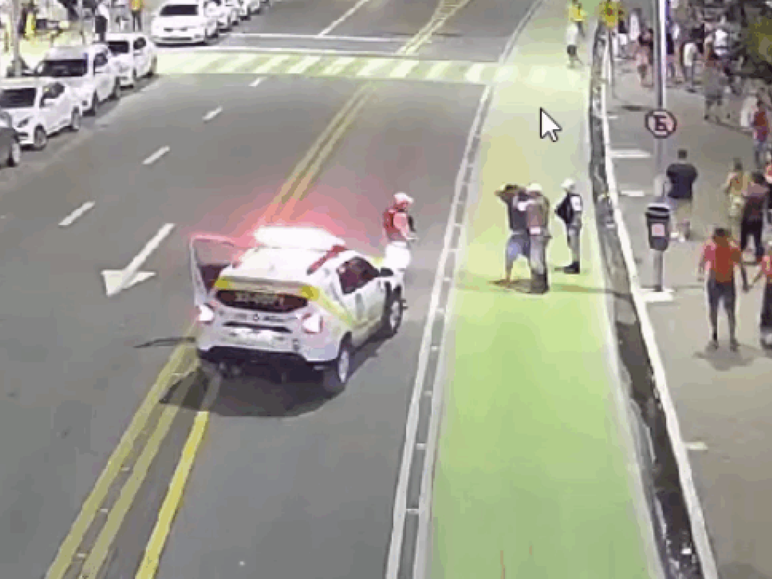 Videomonitoramento da SSP flagra prisão após agressão com faca na orla de Maceió