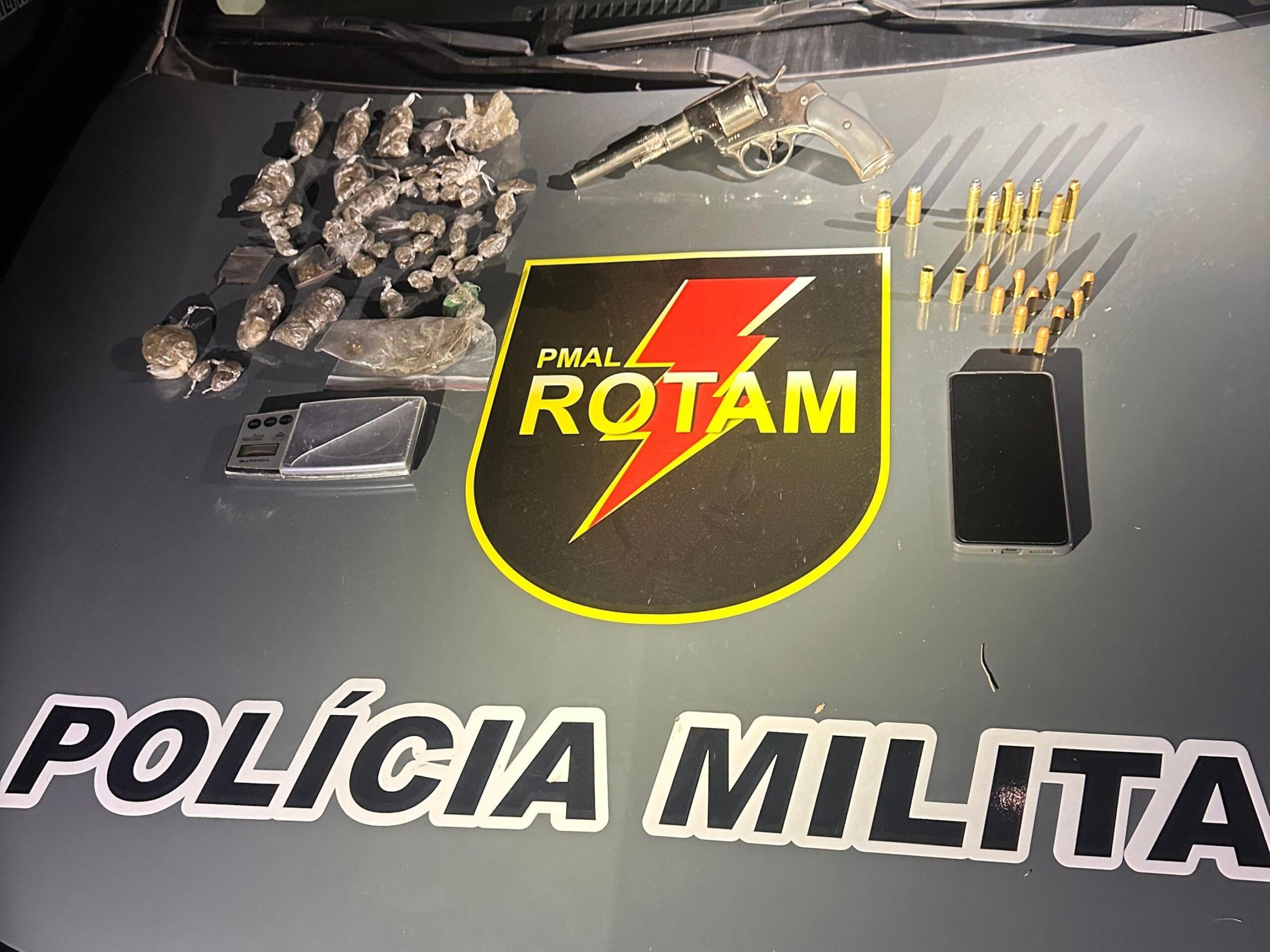 PM apreende duas armas durante abordagens no Agreste alagoano