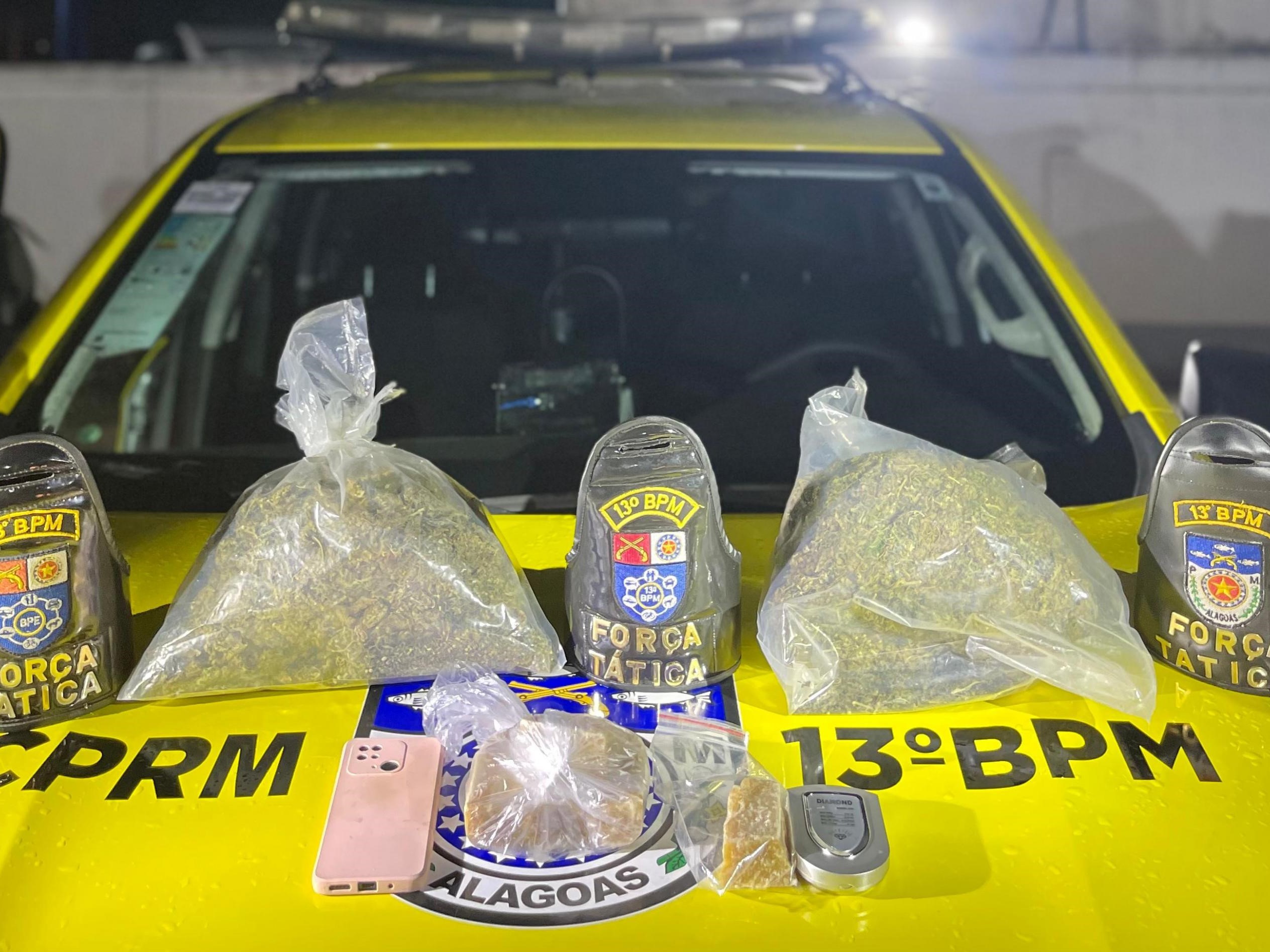 Polícia Militar combate o crime em Maceió e no Pilar