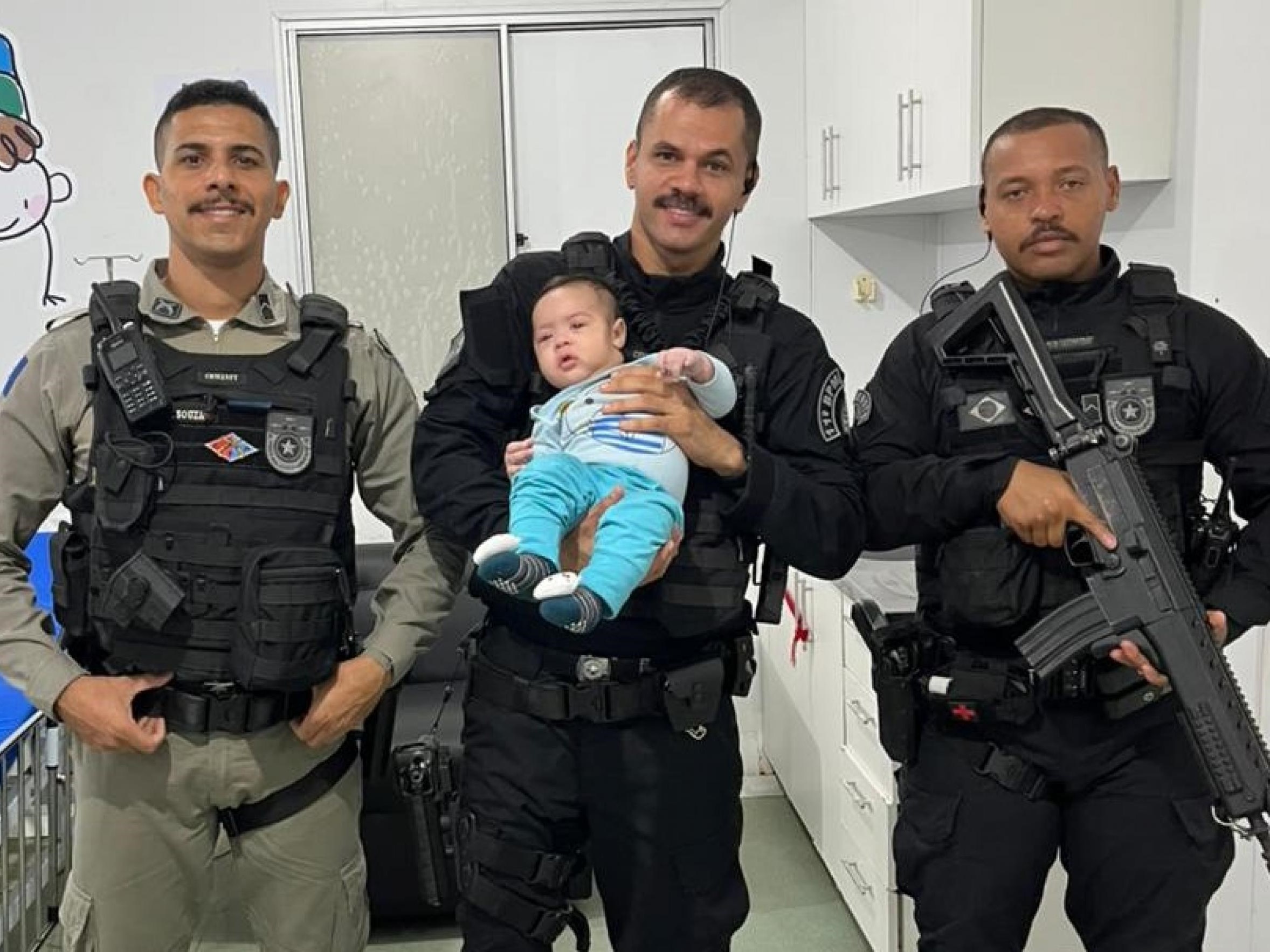 Policiais militares salvam duas crianças em ações distintas no interior de Alagoas