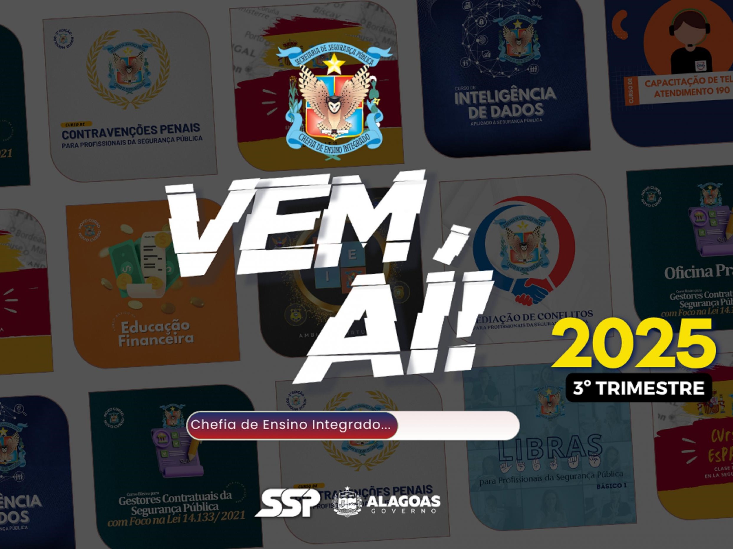SSP capacita mais de 870 profissionais no 1º semestre e disponibiliza novos cursos para agentes