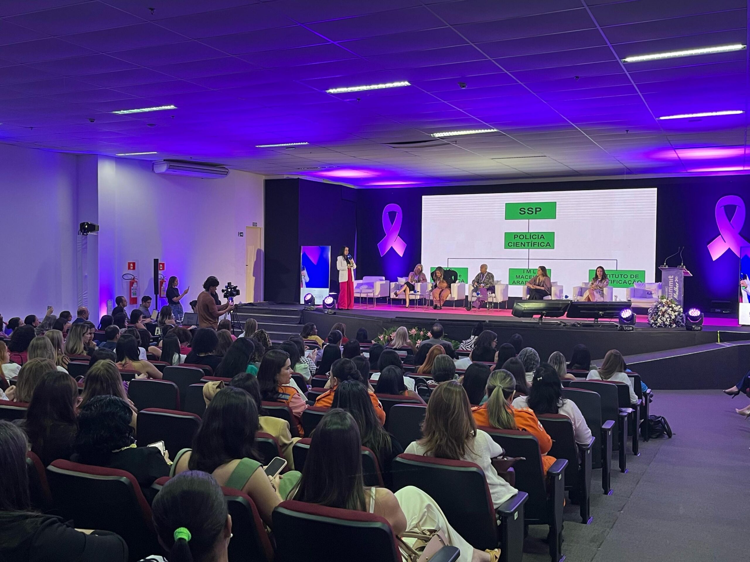 Gazeta Summit: perita-geral destaca atuação da Polícia Científica no enfrentamento à violência contra a mulher