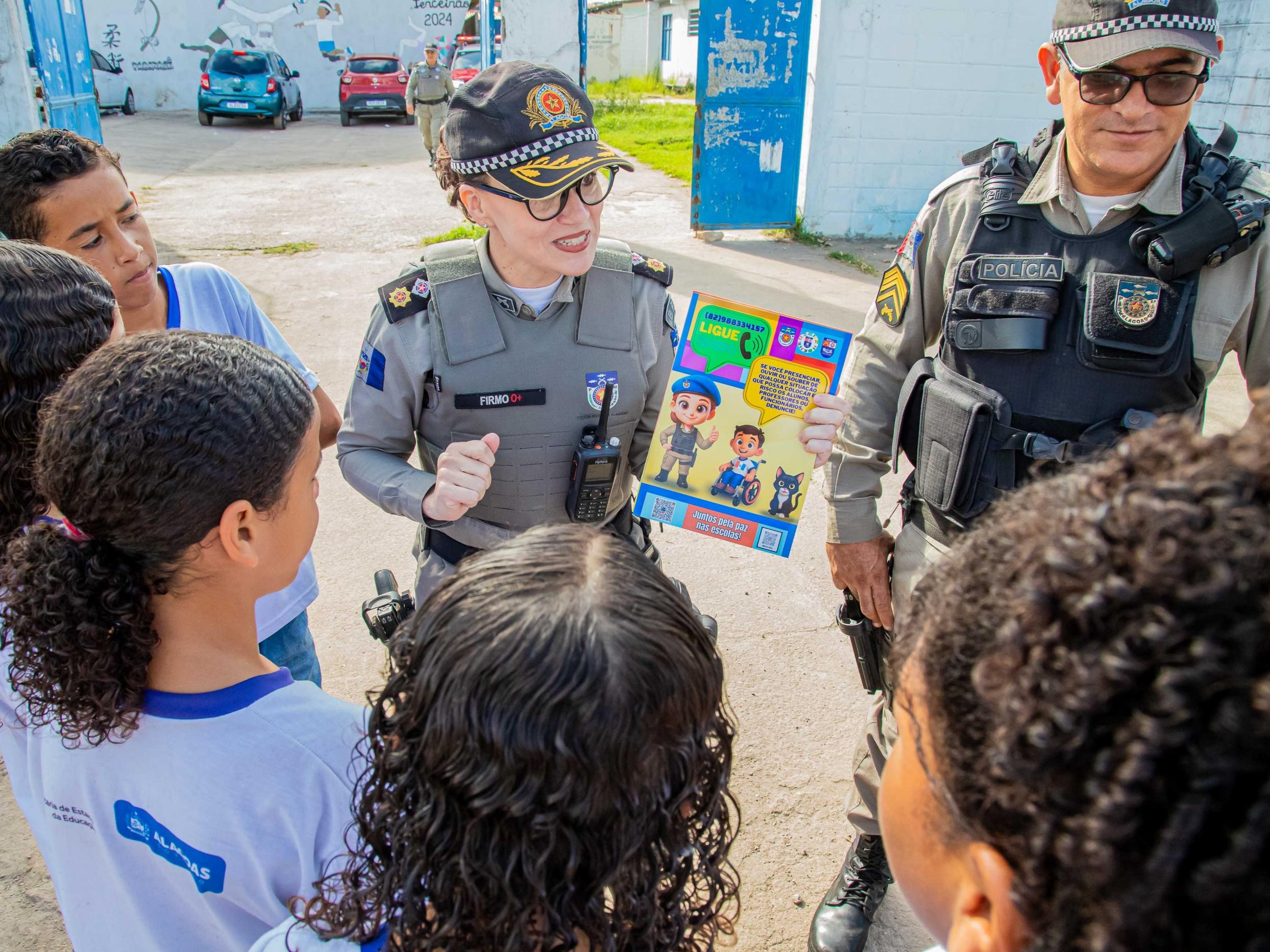 PM promove Operação Paz nas Escolas e apresenta campanha ‘Viu. Denunciou. Protegeu’
