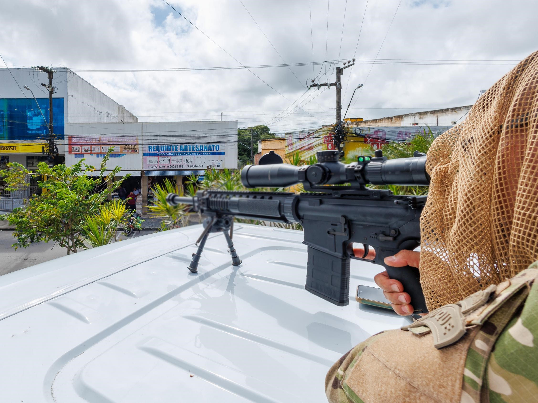 Secretaria de Segurança Pública faz simulações de combate a crimes violentos em Arapiraca