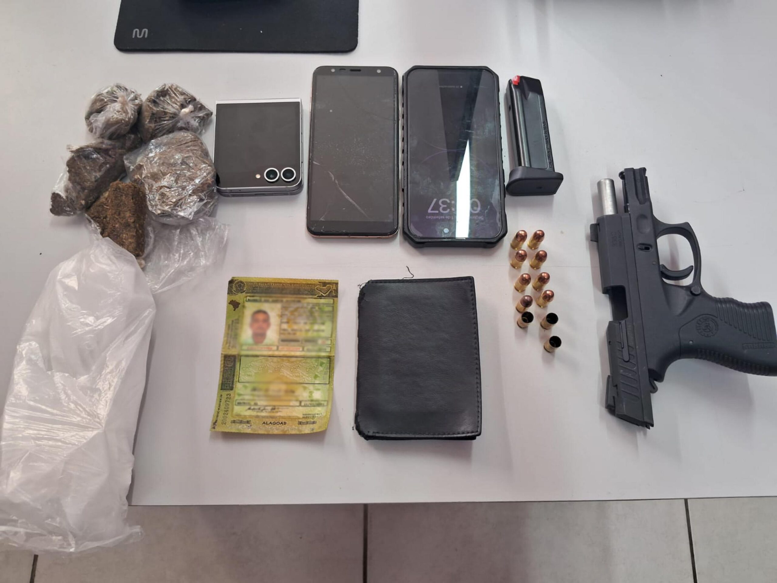 Polícia Militar intercepta e neutraliza criminoso irmão de líder do CV em Alagoas